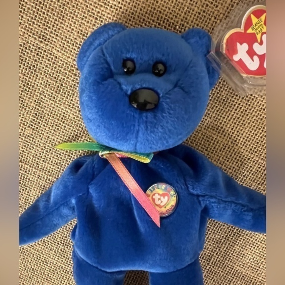 Clubby the Club Bear Beanie Baby | 5th Generation